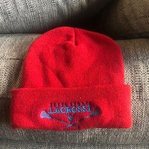 Adidas Lacrosse Knit Cap Red
